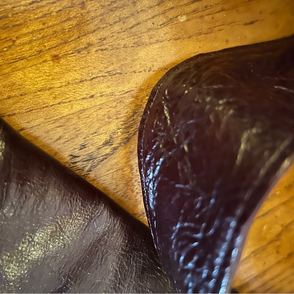 Lui Antinous Saddle Shoulder Bag with Silver Accents EUC! - Picture 7 of 14